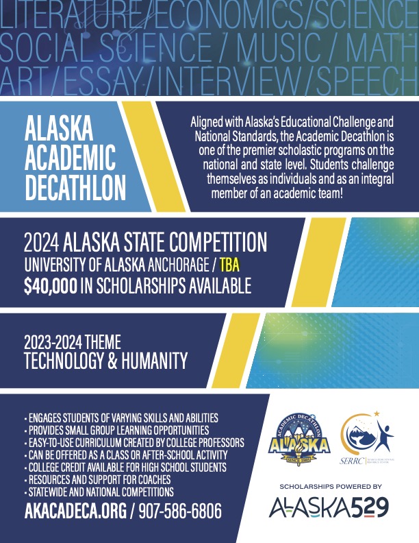 20232024 AK Academic Decathlon Information! AK Academic Decathlon